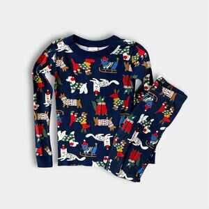 Hanna Andersson Bundled Up Pups Pajamas 120 cm 6-7